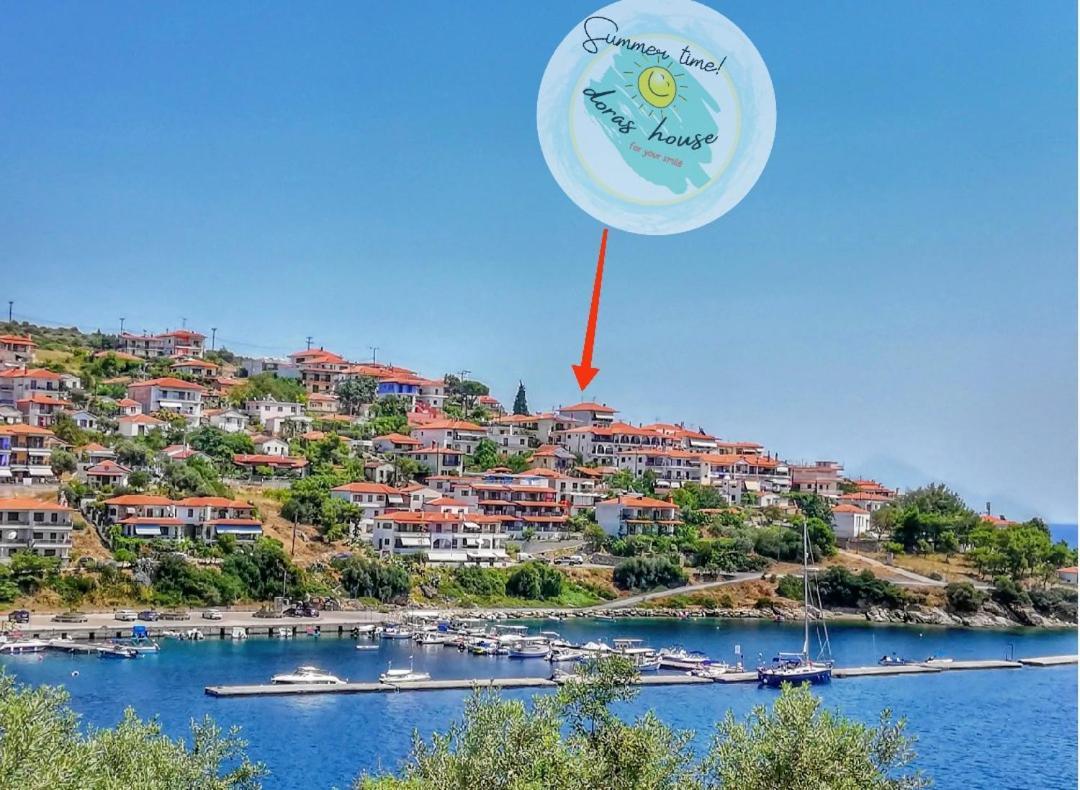 Dora'S House Comfortable Apartment With A Yard And View Pyrgadikia Buitenkant foto
